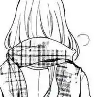 手绘黑白女生头像背影手绘美女黑白气质图片头像