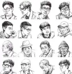 画速写时如何把握衣纹的轮廓与穿插