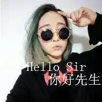 戴着圆眼镜的女生韩版头像