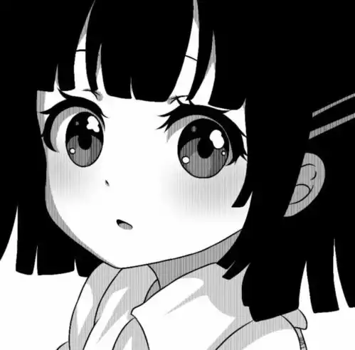 这组黑白动漫女头针不戳