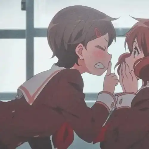 高清无水印动漫闺蜜头像