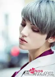 9款斜刘海短发潮妹子瘦脸必备