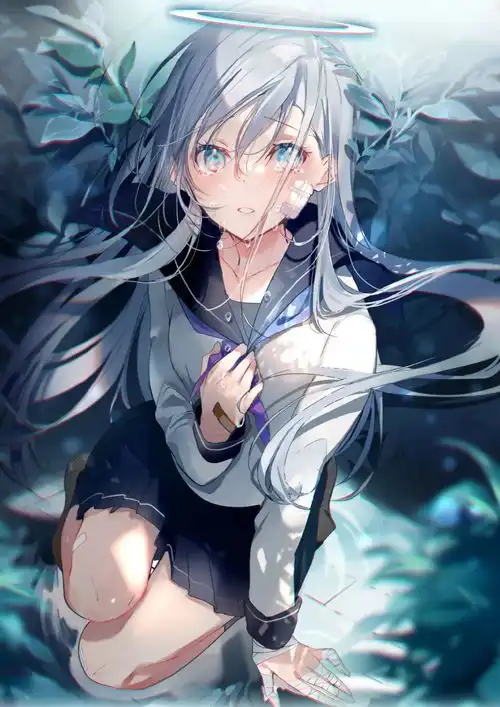 插画壁纸神仙画画太太新绘,这个梦幻画风女孩子真的太美好了
