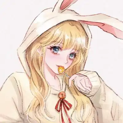 卡通头像女手绘画师