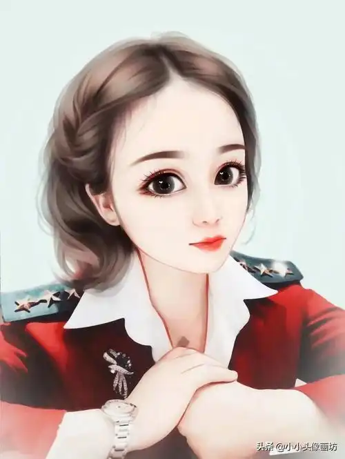 可爱小女孩头像大眼睛护