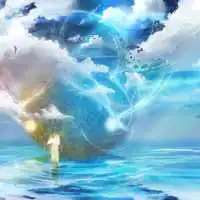 风景照头像女生唯美蓝色