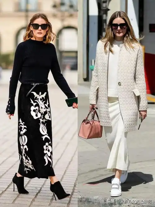 跟着ins博主学穿搭,毛衫半裙优雅高级感