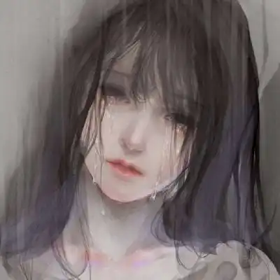 丧气女头哭泣头像