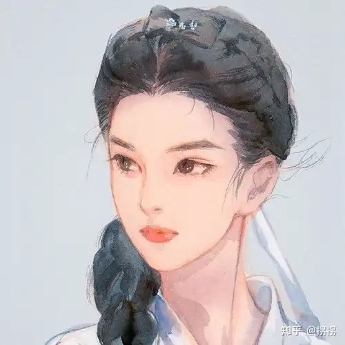 qq头像女生欧美短发古风