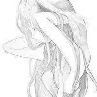 动漫女生头像冷酷忧伤黑白图片微信头像图片大全