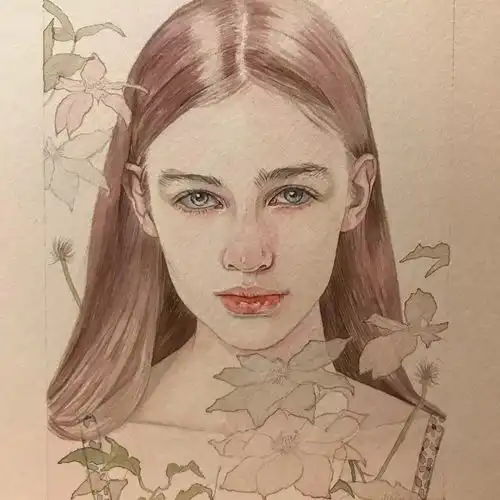 淡淡的水彩晕染,简单又容易出效果,小白也可以逆袭