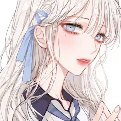 二次元头像女高冷霸气黑