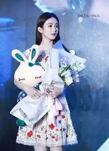 赵丽颖真是吸睛girl,一身印花连衣裙穿的这么可爱,太漂亮了吧