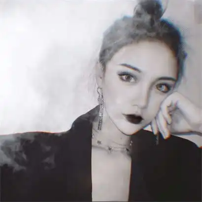 头像女2020年最火黑白