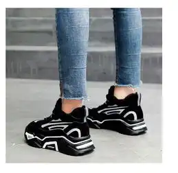 2019冬季新款ins网红老爹鞋女韩版休闲厚底加绒运动鞋保暖棉鞋潮