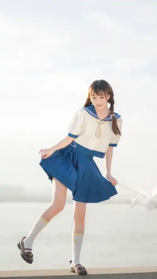 日落收藏家jk制服少女写真抓住夏天小尾巴