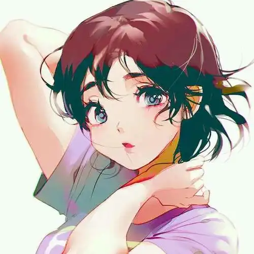 手绘动漫女生头像