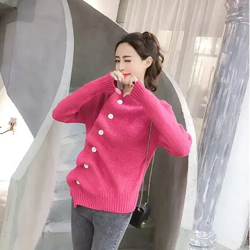 12月新出的手工毛衣火了,优雅又有女人味,美嫩的不得了