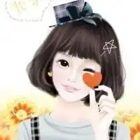 森系清新动漫女生头像微信头像图片大全
