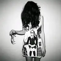 微信情侣头像黑白女