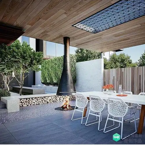 想要宽敞舒适的庭院,来看看这个设计男女老少都喜欢,更显霸气