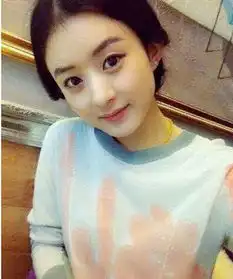 丑头像小孩女赵丽颖