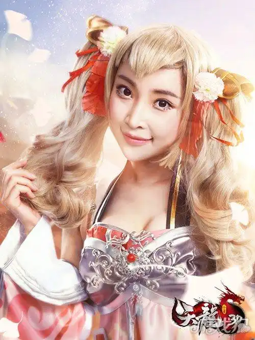 这波不亏天龙3d美女玩家cos性感花样开撩