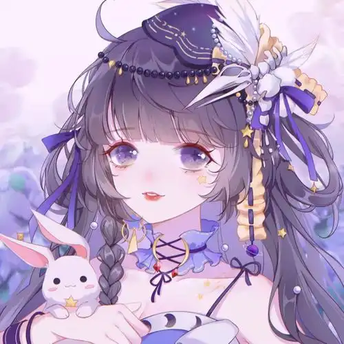 女生闺蜜头像手机控动漫