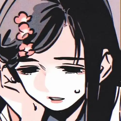 头像漫画手绘女生头像