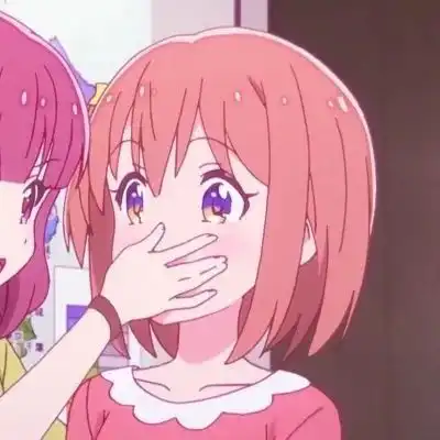 可爱卡通闺蜜动漫头像2.啵啾