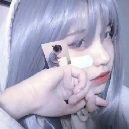 qq头像酷女生头发