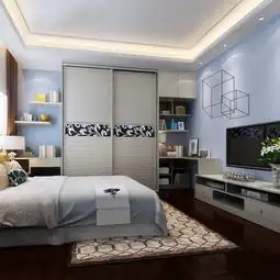 2019流行风格卧室家具套装图片欣赏