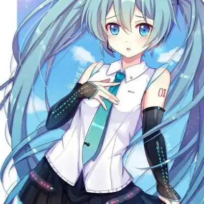 蓝天图片唯美女生头像二