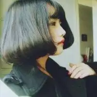 qq女生短发头像,这种类型的