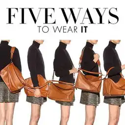 女神,你的三十岁该有一只loewe