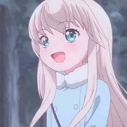 戴眼镜美女卡通头像爱是