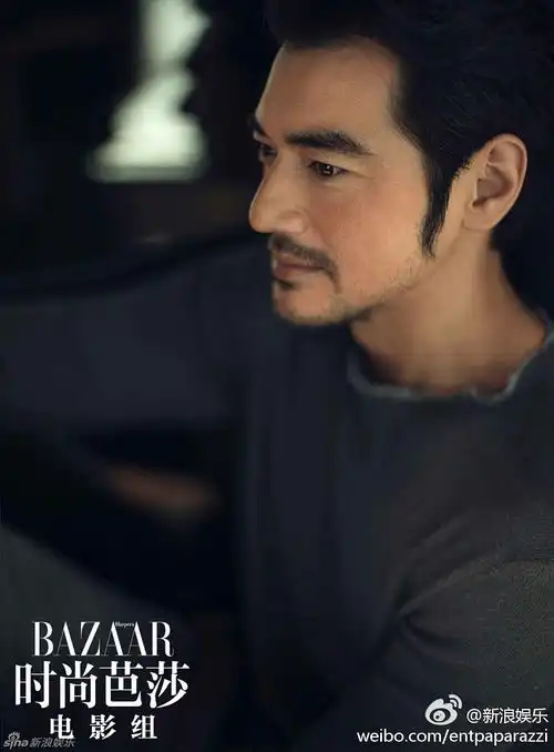 金城武登上时尚芭莎2月刊了,我贴几张图你们品品