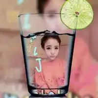 柠檬杯双影女生头像唯美画中画女生
