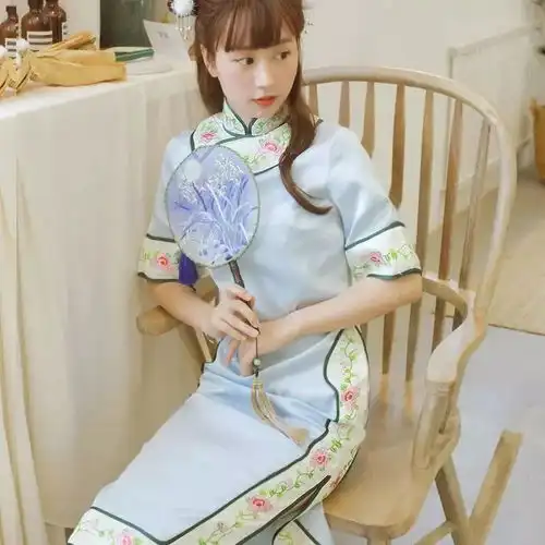 流行复古服饰,怎么可以没有一条旗袍你平常穿旗袍吗