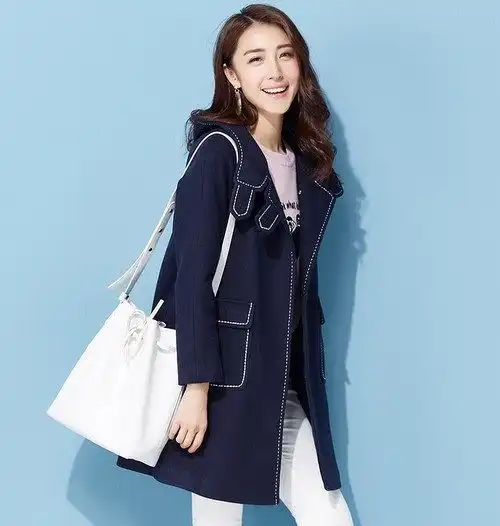 冬季优雅女生搭配衣服的技巧韩版毛呢大衣搭配气质满满