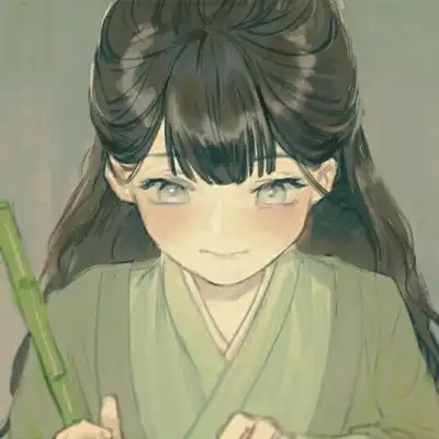 呆萌头像古风女生白蛇图