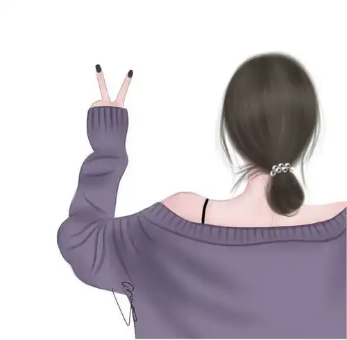 女生不露脸头像