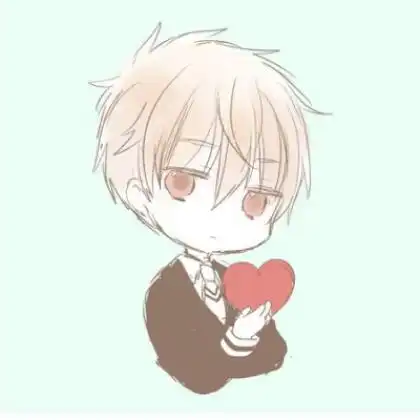 2020情侣头像一人一张手绘,因为爱我只是喜欢你