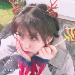 女生头像可爱呆萌小孩真人侧脸小女孩头像