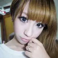 可爱的大眼睛美女头像高清图片