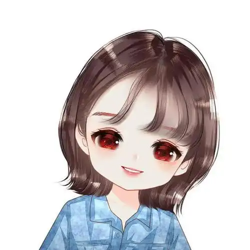 可爱的手绘真人卡通头像,好看又减龄的手绘画