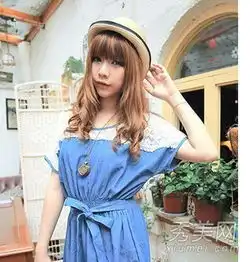 14款韩国少女发型变清新灵动小美女