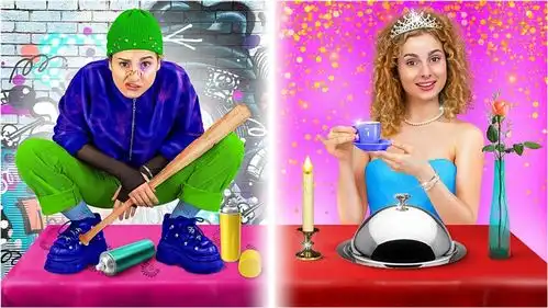 如何从一个假小子变成淑女美女真人演绎,全程爆笑不断