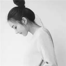 女唯美头像黑白图层