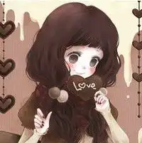 我要几张好看的动漫美少女图片,简单一点,我用来画画的